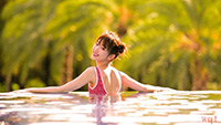 毛晓彤性感迷人泳装魅惑写真(9)