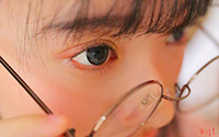 治愈系文艺粉色美女(9)