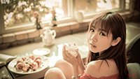 性感美女甜美街拍写真(10)