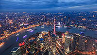美丽的上海外滩夜景(11)