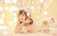 甜美灵动少女青春白嫩仙气优雅迷人写真(9)