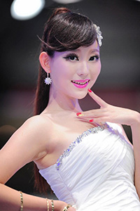 东风风神甜美车模(14)