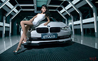 BMW宝马新3系美女车模(11)
