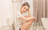 清新少女浴室唯美写真(9)
