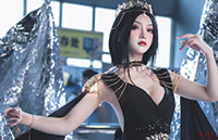性感妩媚鬼刀风铃cosplay魅惑写真(9)