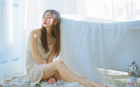 楚楚动人的美女私房写真(10)