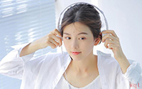 文艺青年女孩元气满满居家私房写真(9)
