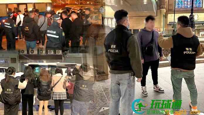 治安警冬防行動80警員巡查多區 截獲27換錢黨6賣淫女
